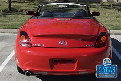 2002 Lexus SC 430 CONVERTIBLE NAV HTD STS 54K LOW MILES CLEAN   - Photo 23 - Stafford, TX 77477