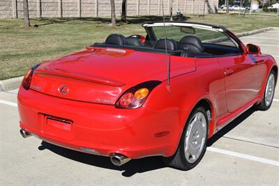 2002 Lexus SC 430 CONVERTIBLE NAV HTD STS 54K LOW MILES CLEAN   - Photo 16 - Stafford, TX 77477