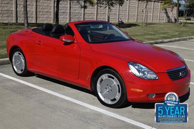 2002 Lexus SC 430 CONVERTIBLE NAV HTD STS 54K LOW MILES CLEAN   - Photo 5 - Stafford, TX 77477