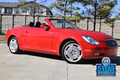 2002 Lexus SC 430 CONVERTIBLE NAV HTD STS 54K LOW MILES CLEAN  