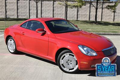 2002 Lexus SC 430 CONVERTIBLE NAV HTD STS 54K LOW MILES CLEAN   - Photo 2 - Stafford, TX 77477