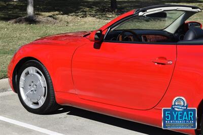 2002 Lexus SC 430 CONVERTIBLE NAV HTD STS 54K LOW MILES CLEAN   - Photo 21 - Stafford, TX 77477