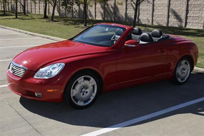 2002 Lexus SC 430 CONVERTIBLE NAV HTD STS 54K LOW MILES CLEAN   - Photo 6 - Stafford, TX 77477