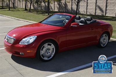 2002 Lexus SC 430 CONVERTIBLE NAV HTD STS 54K LOW MILES CLEAN   - Photo 6 - Stafford, TX 77477