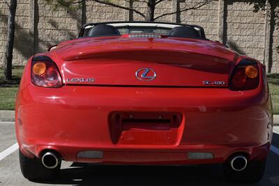 2002 Lexus SC 430 CONVERTIBLE NAV HTD STS 54K LOW MILES CLEAN   - Photo 24 - Stafford, TX 77477