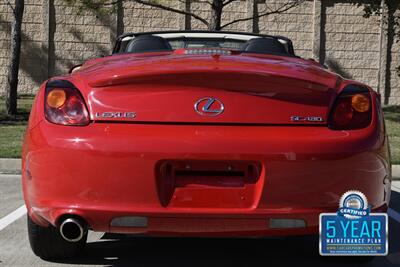 2002 Lexus SC 430 CONVERTIBLE NAV HTD STS 54K LOW MILES CLEAN   - Photo 24 - Stafford, TX 77477