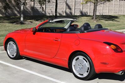 2002 Lexus SC 430 CONVERTIBLE NAV HTD STS 54K LOW MILES CLEAN   - Photo 19 - Stafford, TX 77477