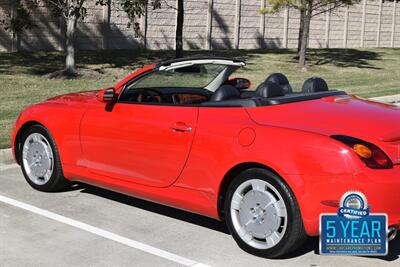 2002 Lexus SC 430 CONVERTIBLE NAV HTD STS 54K LOW MILES CLEAN   - Photo 19 - Stafford, TX 77477