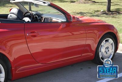 2002 Lexus SC 430 CONVERTIBLE NAV HTD STS 54K LOW MILES CLEAN   - Photo 22 - Stafford, TX 77477