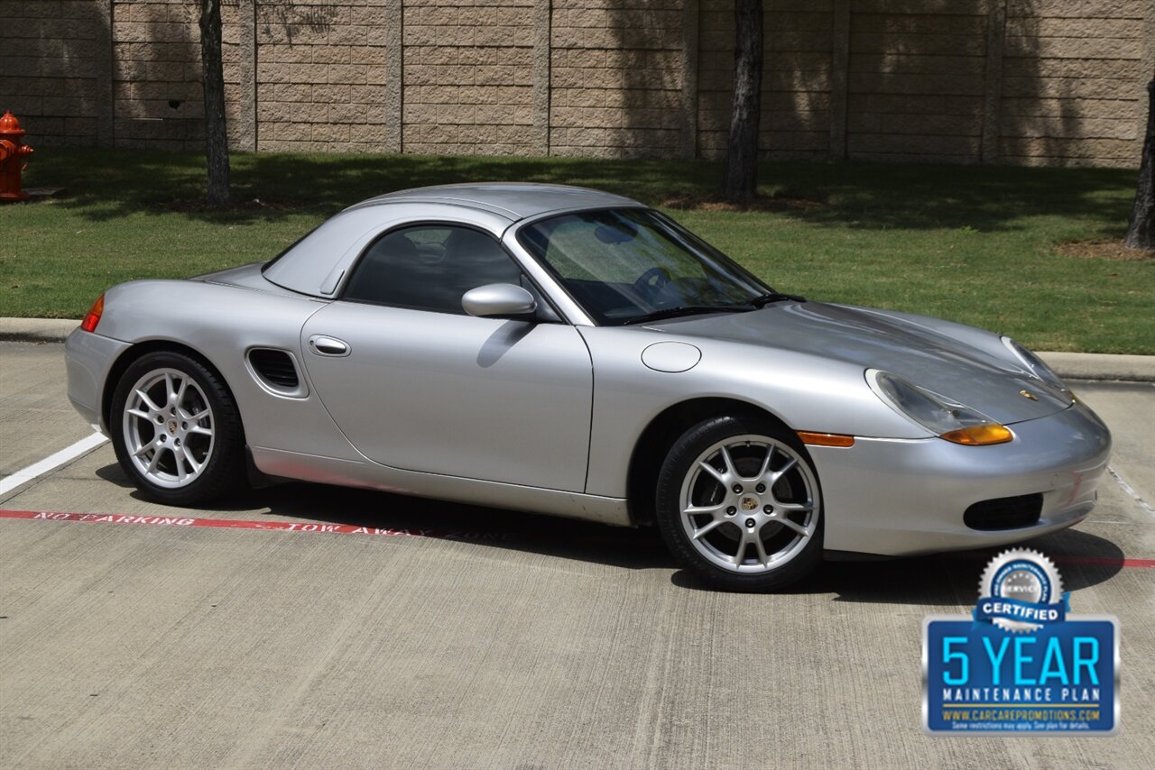 1997 Porsche Boxster 5SPD MANUAL w/HARD TOP HWY MILES FRESH TRADE   - Photo 1 - Stafford, TX 77477