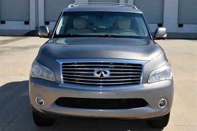 2013 INFINITI QX56 AWD NAV BK/CAM ROOF REAR DVD FRESH TRADE IN   - Photo 2 - Stafford, TX 77477