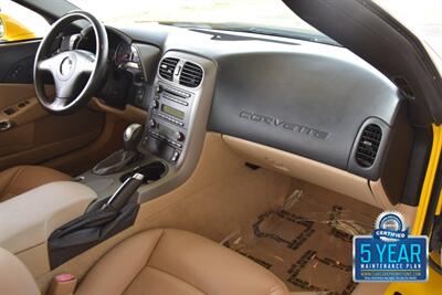 2007 Chevrolet Corvette CONVERTIBLE AUTOMATIC BEST COLOR COMBO 71K MILES   - Photo 24 - Stafford, TX 77477
