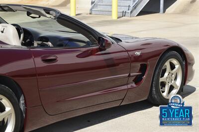 2003 Chevrolet Corvette CONVERTIBLE 50th ANNIVERSARY HUD 44K MILES NICE   - Photo 19 - Stafford, TX 77477