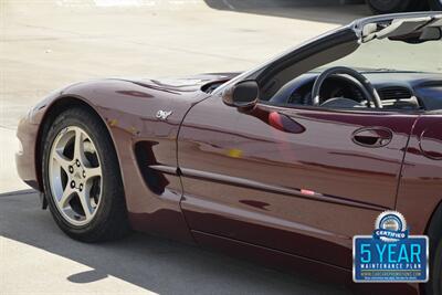 2003 Chevrolet Corvette CONVERTIBLE 50th ANNIVERSARY HUD 44K MILES NICE   - Photo 18 - Stafford, TX 77477