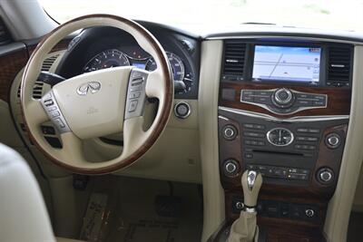 2016 INFINITI QX80 AWD NAV BK/CAM ROOF REAR DVD FRESH TRADE CLEAN   - Photo 23 - Stafford, TX 77477