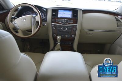 2016 INFINITI QX80 AWD NAV BK/CAM ROOF REAR DVD FRESH TRADE CLEAN   - Photo 25 - Stafford, TX 77477