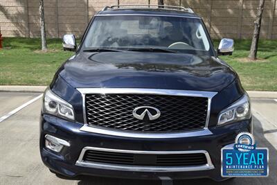 2016 INFINITI QX80 AWD NAV BK/CAM ROOF REAR DVD FRESH TRADE CLEAN   - Photo 2 - Stafford, TX 77477
