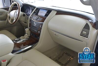 2016 INFINITI QX80 AWD NAV BK/CAM ROOF REAR DVD FRESH TRADE CLEAN   - Photo 28 - Stafford, TX 77477