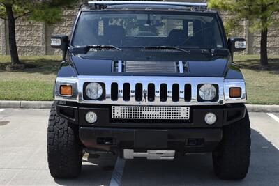 2007 Hummer H2 SUT LUXURY S/ROOF BLK/BLK INT LIFTED PREM WHLS   - Photo 2 - Stafford, TX 77477