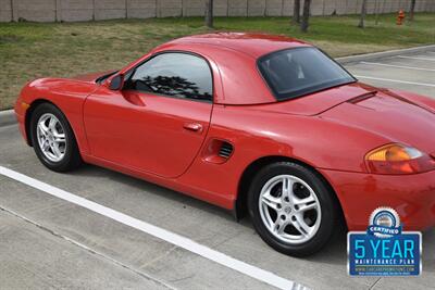 2000 Porsche Boxster 5SPD MANUAL w/HARD TOP 49K ORIG MILES FRESH TRADE   - Photo 16 - Stafford, TX 77477