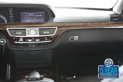 2013 Mercedes-Benz S 550 4MATIC NAV HTD STS ROOF NEW TRADE CLEAN   - Photo 25 - Stafford, TX 77477