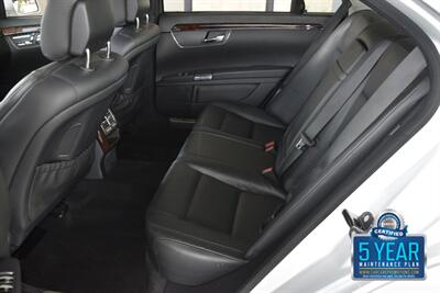 2013 Mercedes-Benz S 550 4MATIC NAV HTD STS ROOF NEW TRADE CLEAN   - Photo 36 - Stafford, TX 77477