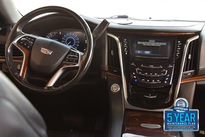 2018 Cadillac Escalade ESV 4X4 PREM NAV BK/CAM S/ROOF HTD/AC STS HWY MILE   - Photo 21 - Stafford, TX 77477