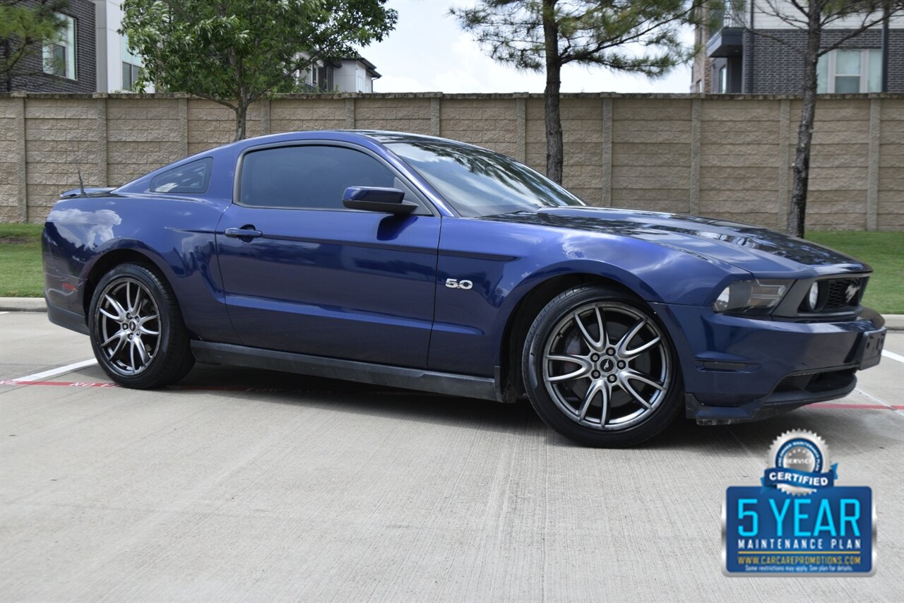 2011 Ford Mustang GT PREMIUM 6SPD MANUAL LTHR PREM WHLS FRESH TRADE   - Photo 1 - Stafford, TX 77477