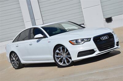 2013 Audi A6 3.0T QUATTRO PRESTIGE NAV BK/CAM HTD STS LOW MILES   - Photo 2 - Stafford, TX 77477