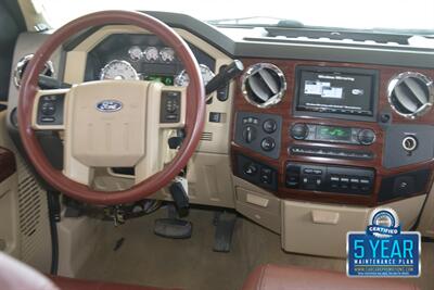 2008 Ford F-450 KING RANCH CREW DIESEL 4X4 TOP LOADED CLEAN   - Photo 25 - Stafford, TX 77477