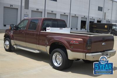 2008 Ford F-450 KING RANCH CREW DIESEL 4X4 TOP LOADED CLEAN   - Photo 13 - Stafford, TX 77477