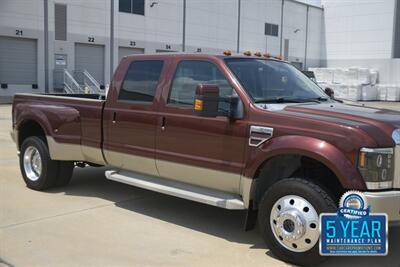 2008 Ford F-450 KING RANCH CREW DIESEL 4X4 TOP LOADED CLEAN   - Photo 6 - Stafford, TX 77477