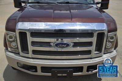 2008 Ford F-450 KING RANCH CREW DIESEL 4X4 TOP LOADED CLEAN   - Photo 12 - Stafford, TX 77477