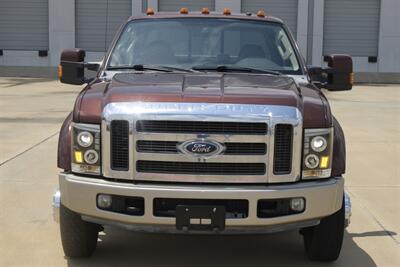 2008 Ford F-450 KING RANCH CREW DIESEL 4X4 TOP LOADED CLEAN   - Photo 2 - Stafford, TX 77477