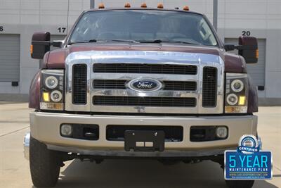 2008 Ford F-450 KING RANCH CREW DIESEL 4X4 TOP LOADED CLEAN   - Photo 3 - Stafford, TX 77477