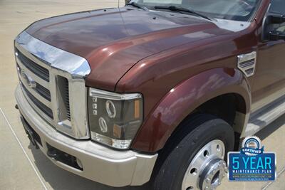 2008 Ford F-450 KING RANCH CREW DIESEL 4X4 TOP LOADED CLEAN   - Photo 10 - Stafford, TX 77477