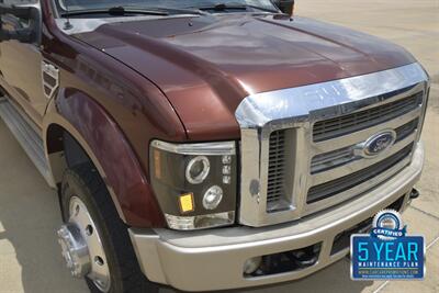 2008 Ford F-450 KING RANCH CREW DIESEL 4X4 TOP LOADED CLEAN   - Photo 11 - Stafford, TX 77477