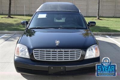 2002 Cadillac DeVille FUNERAL COACH HEARSE 75K LOW MILES CARRIAGE TOP   - Photo 2 - Stafford, TX 77477