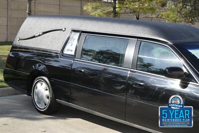 2002 Cadillac DeVille FUNERAL COACH HEARSE 75K LOW MILES CARRIAGE TOP   - Photo 8 - Stafford, TX 77477