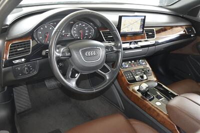 2012 Audi A8 4.0T QUATTRO TOP LOADED NAV BK/CAM HTD/AC SEATS   - Photo 29 - Stafford, TX 77477