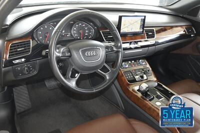 2012 Audi A8 4.0T QUATTRO TOP LOADED NAV BK/CAM HTD/AC SEATS   - Photo 29 - Stafford, TX 77477