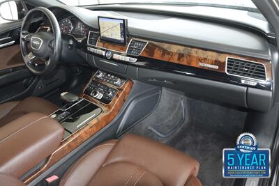 2012 Audi A8 4.0T QUATTRO TOP LOADED NAV BK/CAM HTD/AC SEATS   - Photo 30 - Stafford, TX 77477