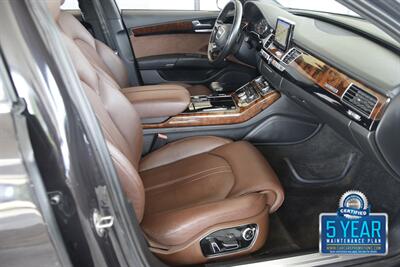 2012 Audi A8 4.0T QUATTRO TOP LOADED NAV BK/CAM HTD/AC SEATS   - Photo 32 - Stafford, TX 77477