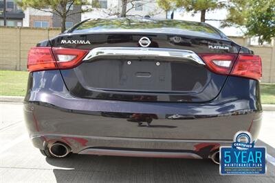 2016 Nissan Maxima PLATINUM EDI NAV ROOF HTD STS FRESH TRADE CLEAN   - Photo 18 - Stafford, TX 77477