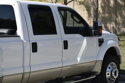 2008 Ford F-450 LARIAT CREW DIESEL 4X4 DUALLY TRUCK 66K LOW MILES   - Photo 21 - Stafford, TX 77477