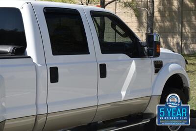 2008 Ford F-450 LARIAT CREW DIESEL 4X4 DUALLY TRUCK 66K LOW MILES   - Photo 21 - Stafford, TX 77477