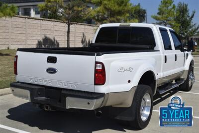 2008 Ford F-450 LARIAT CREW DIESEL 4X4 DUALLY TRUCK 66K LOW MILES   - Photo 15 - Stafford, TX 77477