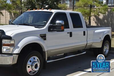 2008 Ford F-450 LARIAT CREW DIESEL 4X4 DUALLY TRUCK 66K LOW MILES   - Photo 7 - Stafford, TX 77477