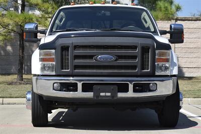 2008 Ford F-450 LARIAT CREW DIESEL 4X4 DUALLY TRUCK 66K LOW MILES   - Photo 2 - Stafford, TX 77477