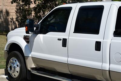 2008 Ford F-450 LARIAT CREW DIESEL 4X4 DUALLY TRUCK 66K LOW MILES   - Photo 20 - Stafford, TX 77477